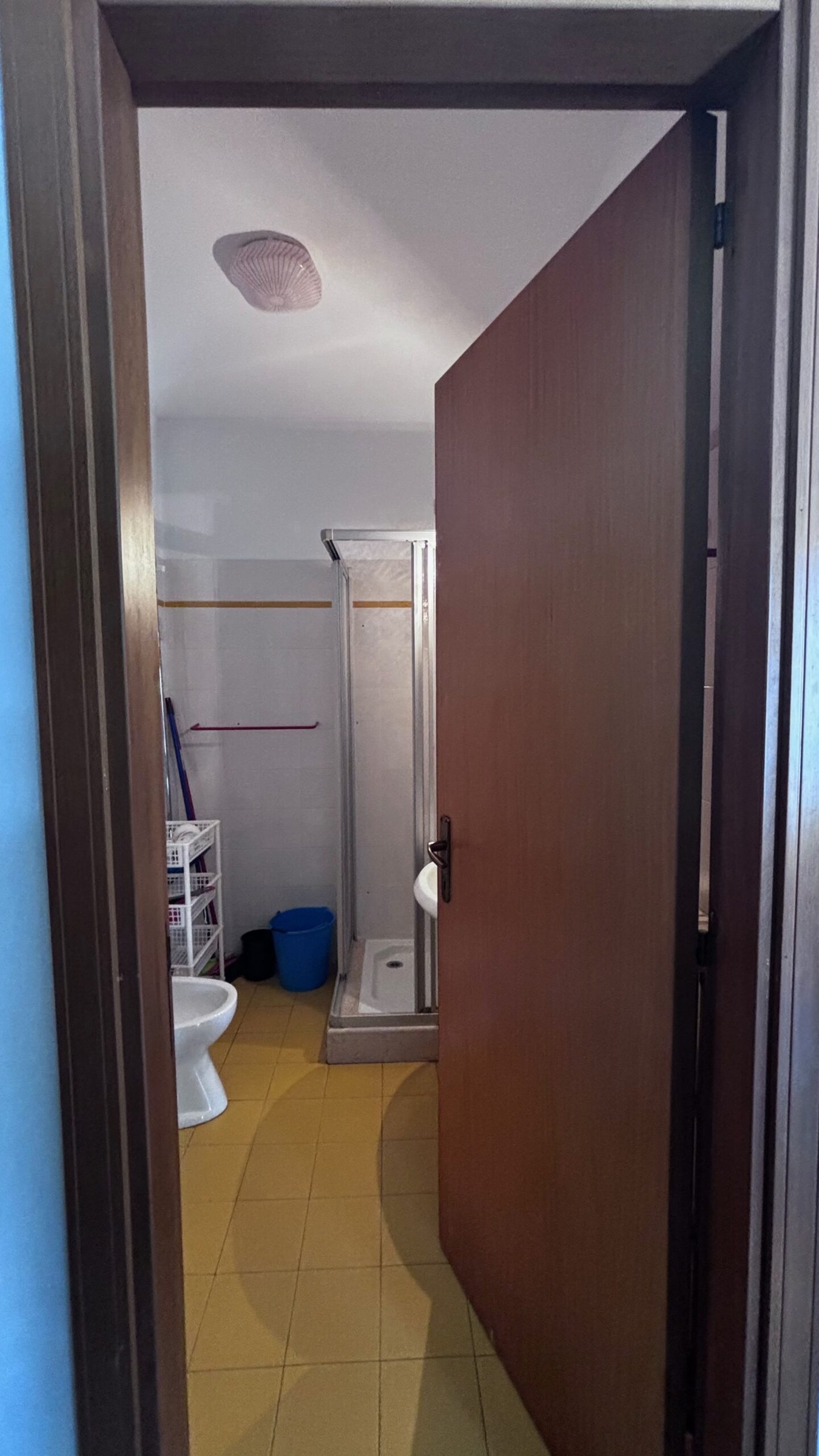 Eingang WC / Dusche